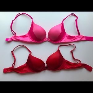 2 - VICTORIA’S SECRET VERY SEXY PUSH-UP BRAS 32A